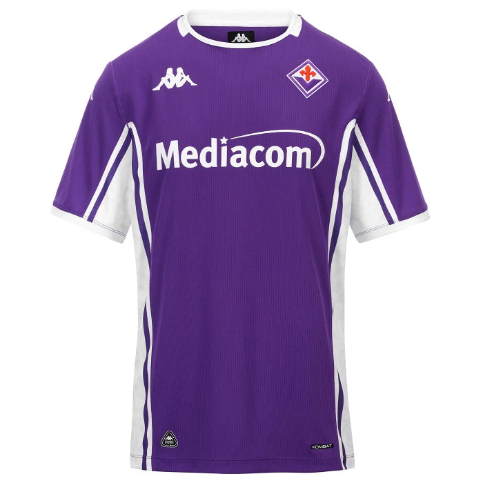 Maglia Calcio Ragazzo Kappa Kombat Fiorentina Home 2025/2026