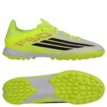 Scarpe Calcio  Calcetto Born for Goals Pack Adidas F50 League Solar Yellow Turf TF Ragazzo Junior