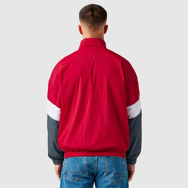 Giacca Pre Partita Calcio Mizuno As Monaco Pre-Match Retro Woven Rossa 2025/2026