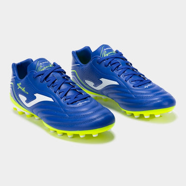 Scarpe Calcio Joma Aguila 2504 Royal Fluor AG Artificial Grass