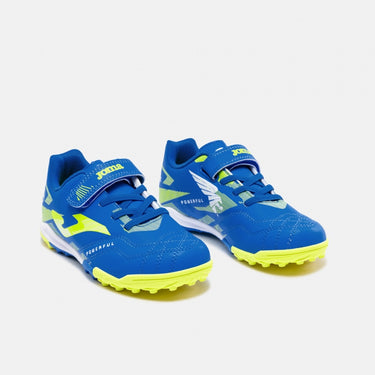 Scarpe Joma Ragazzo Calcetto Calcio a 5 Powerful JR 2604 Royal Blue Turf