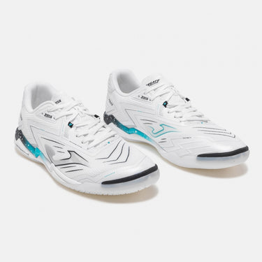 Scarpe Calcio Joma Calcetto Calcio a 5 Regate Rebound Indoor Futsal 2602IN Bianco