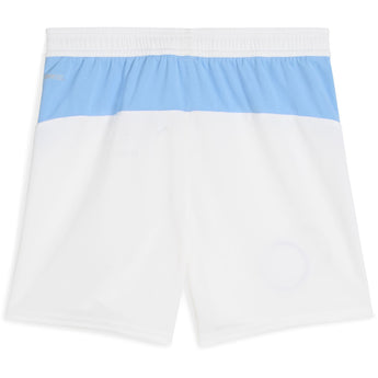 Pantaloncino Calcio Puma Manchester City Home Junior Ragazzo Bianco Kids 2025/2026