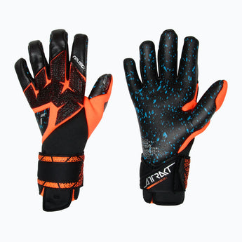 Guanti Calcio Portiere Reusch Attrakt Fusion Carbon 3D Shocking Orange