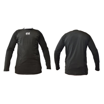 Maglia Portiere GiSix G6 con protezioni (A098) Nera