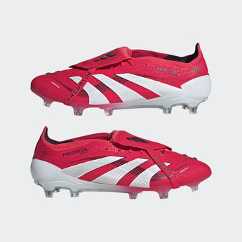 Scarpe Calcio Predator Elite FT FG Firm Ground Rossa Pure Victory Pack
