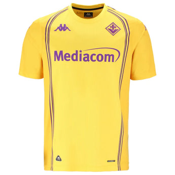 Maglia Calcio Kappa Kombat Fiorentina GK Portiere Gialla 2025/2026