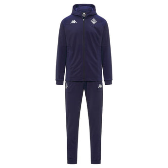 Tuta Calcio Ragazzo Kappa Junior Fiorentina Blu Autryc 9 Cappuccio 2025/2026