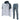 Tuta Completa Mizuno Lazio Tech Hoodie Full Zip + Pantalone Grigio 2025/2026