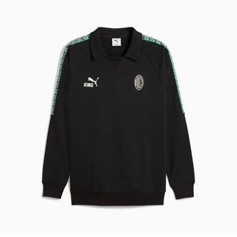 Puma Felpa Calcio King Drill Top AC Milan Nero 2025/2026
