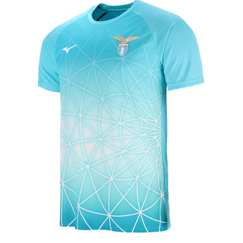 Maglia Calcio Mizuno Lazio Pre Match Gara Training 2025/2026 Azure Blue