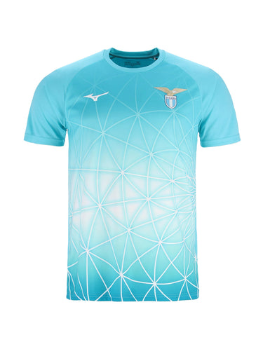 Maglia Calcio Mizuno Lazio Pre Match Gara Training 2025/2026 Azure Blue