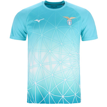 Maglia Calcio Mizuno Lazio Pre Match Gara Training 2025/2026 Azure Blue