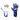 Guanti Calcio Portiere GiSix G6 Spectrum 24 Blu G123