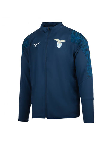 Giacca Calcio Mizuno Lazio Walk Out Woven Blue Navy 2023/2024