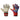 Guanti Portiere GiSix G6 da bambino Electro JR 24 Red
