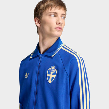 Adidas Giacca Tuta Calcio Sweden SVFF Away Anthem Jacket WC2026 Originals