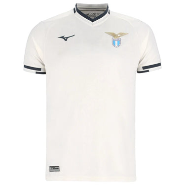 Maglia Calcio Mizuno Lazio Away Bianca Gara Ragazzo Junior 2025/2026