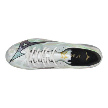 Scarpe Calcio Mizuno Alpha II Elite Mix Mista Soft Ground Silver Lime