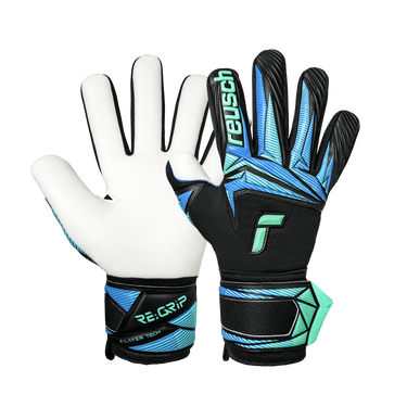 Guanti Portiere Reusch Attrakt Re:Grip Black Ocean Light