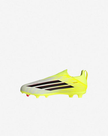 Scarpe Calcio Adidas F50 League Solar Yellow LL Laceless FG/MG Ragazzo Junior