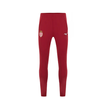 Mizuno Calcio Allenamento Training Pant Zip Pockets AS Monaco Rosso 25/26