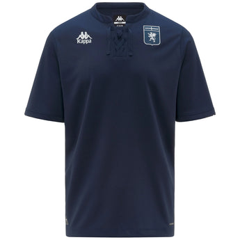 Maglia Gara Calcio Kombat Kappa 2025/2026 Genoa Third Blu