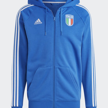 Adidas Giacca Full Zip Hoodie DNA FIGC Italia 2023/2024