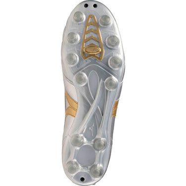 Scarpe Calcio Mizuno Morelia II Pro FG Pelle Platinum Silver Pack
