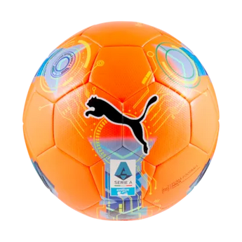 Pallone Calcio Puma Serie A Orbita Orange Arancione Invernale 2025/2026 Misura 4
