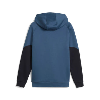 Felpa Calcio Puma PUMATECH FZ Full Zip Hoodie OM Olympique Marseille Blu 2025/2026