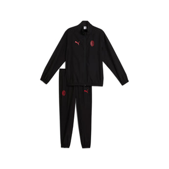 Puma Tuta Calcio Milan ACM FtblESS Woven Fansuit Nera 2025/2026