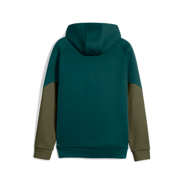 Felpa Calcio Puma PUMATECH FZ Full Zip Hoodie Manchester City Verde 2025/2026