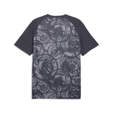Puma Maglia Calcio Manchester City Warm Up Pre Match MCFC 2025/2026 Galactic Grey