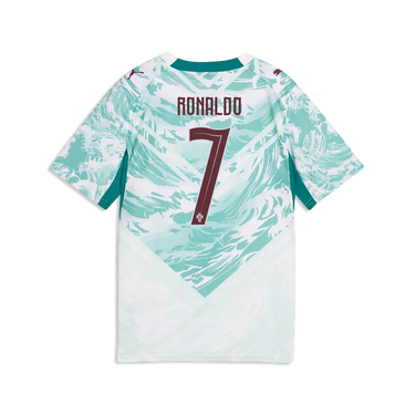 Maglia Puma Calcio Away Junior Ragazzo Portogallo FPF 2026 WC2026 #7 Ronaldo