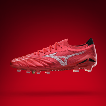 Scarpe Calcio Mizuno Morelia Neo IV Beta made in Japan FG Ruby Red Pack 40th Anniversary