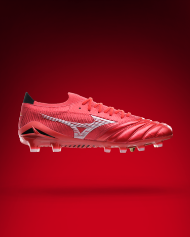 Scarpe Calcio Mizuno Morelia Neo IV Beta made in Japan FG Ruby Red Pack 40th Anniversary