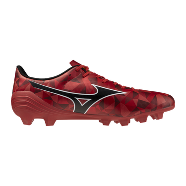 Scarpe Calcio Mizuno Alpha II Select Junior MD ragazzo Ruby Red Rossa 40th Anniversary